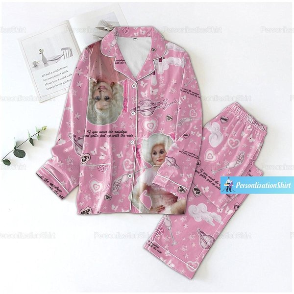 Dolly Parton Holiday Pajamas Set-image