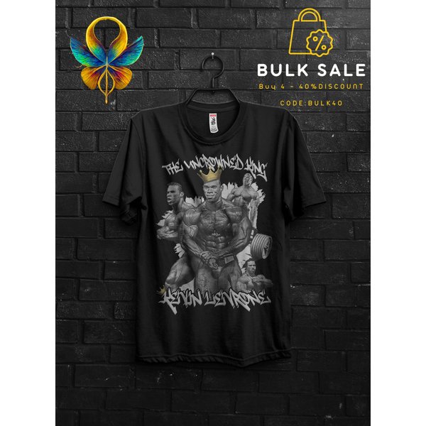 Kevin Levrone Gym T Shirt, Gift For Bodybuilder-image