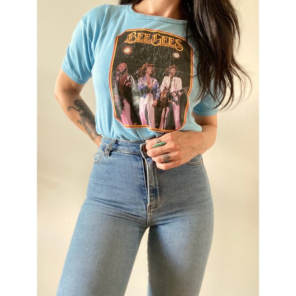 Original 1970S Bee Gees Tee // Size S-image
