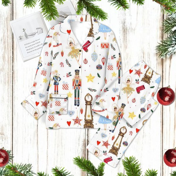 Nutcracker Pajamas, Mommy And Me Pajamas, Christmas Pjs Family, Pajama Set-image
