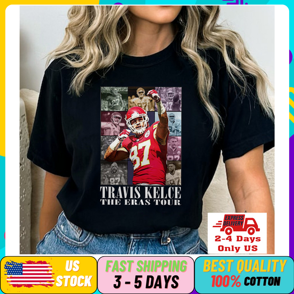 Hot Travis Kelce Shirt Football Team Unisex T-Shirt-image