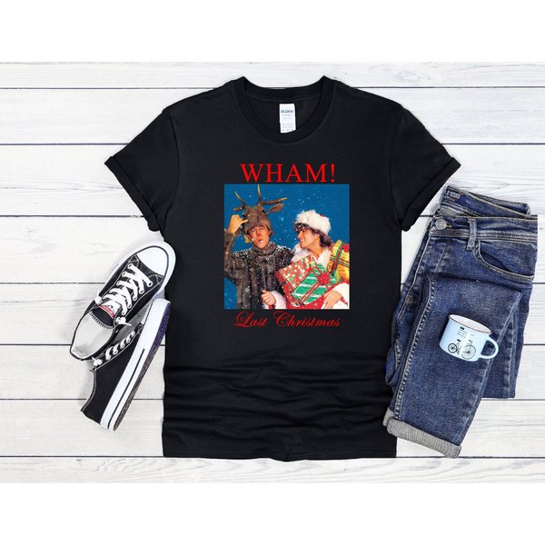 Wham Last Christmas Cool T Shirt-image