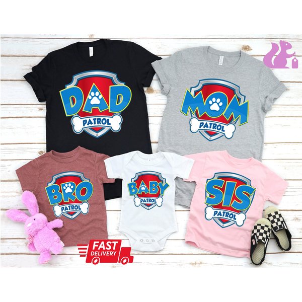 Custom Patrol Family Shirt-image