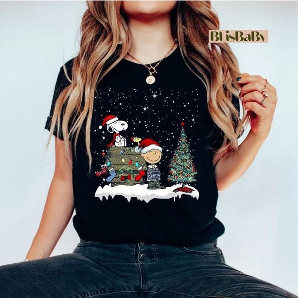 Charlie And The Snoopy Christmas Ugly Snoopy-image