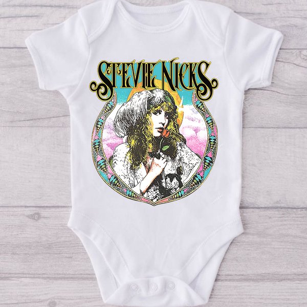Stevie Nicks Baby Bodysuit Onesie-image