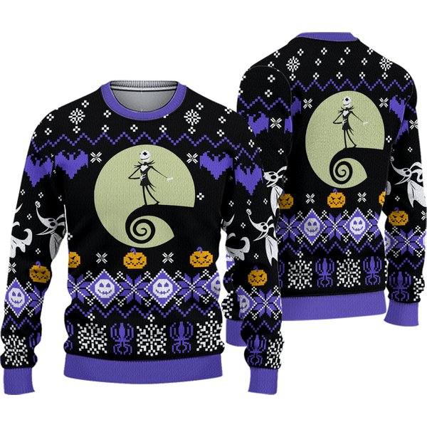 Nightmare Before Christmas Ugly Christmas Sweater-image