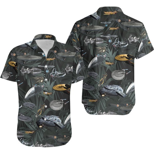 Trek Starships Hawaiian Shirt-image