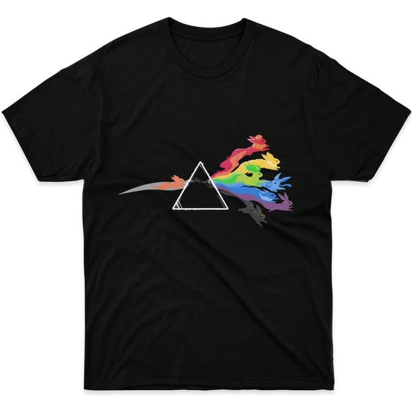 Mens Womens T-Shirt The Unisex 7 Cotton Eevees Tee Evolutions Shirt Graphic T Shirts-image