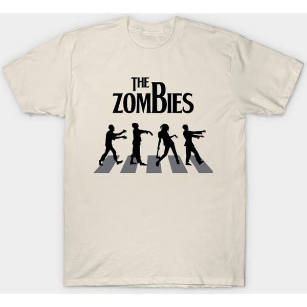 The Zombies, Classic Zombie Crosswalk - Zombie Crosswalk - T-Shirt-image