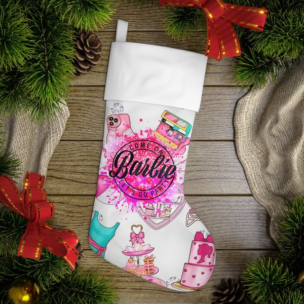 Barbie Christmas Holiday Stocking-image