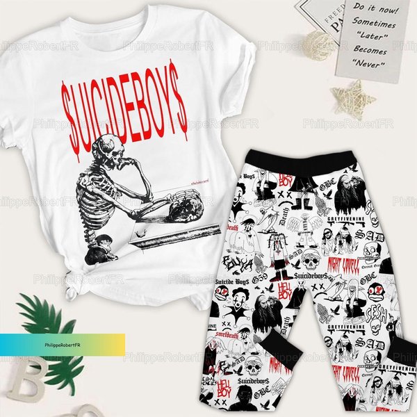 Christmas Suicideboys Pajama Set-image