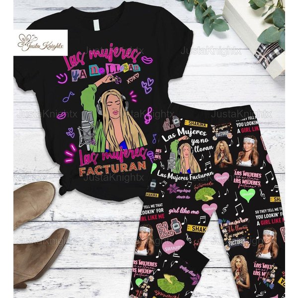 Shakira Pajamas Set And Album Gift For Fans