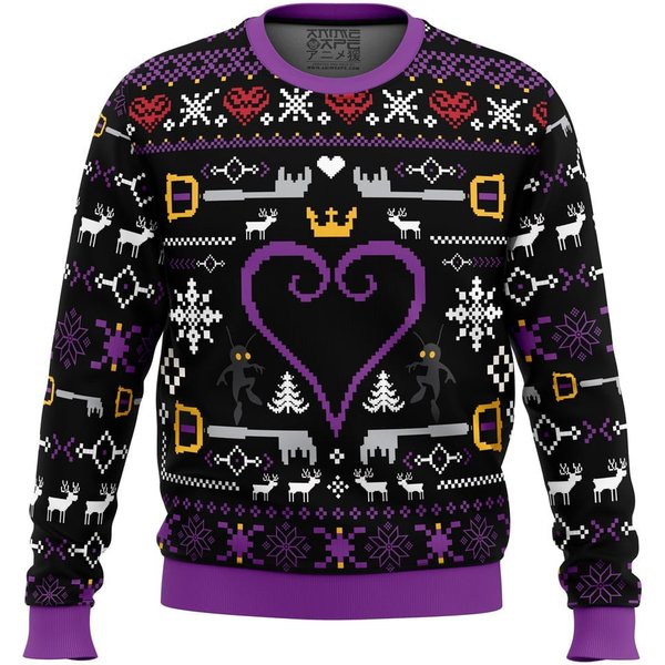 Hearts Kingdom Hearts ,ugly Sweater Party