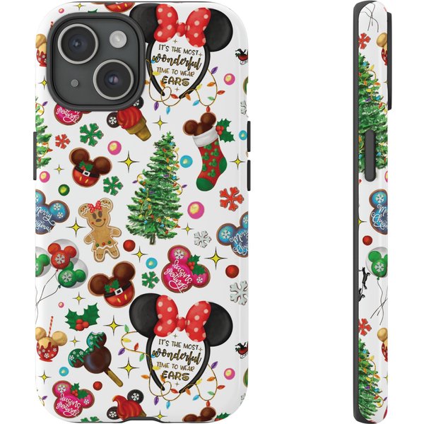 Christmas Mouse Phone Case Cover Fit For Iphone Case