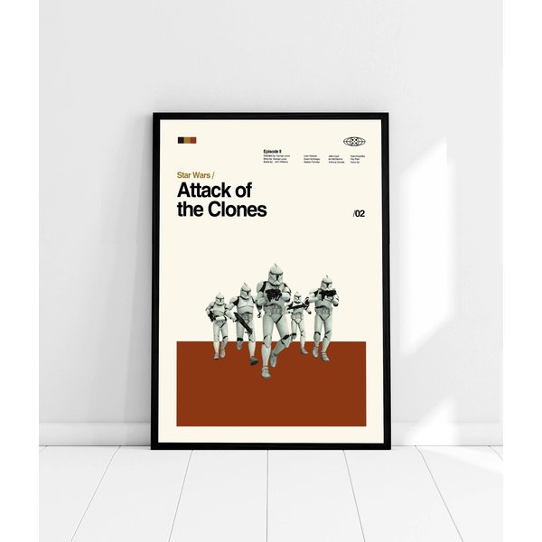 Attack Of The Clones Movie Poster - Movie Poster-image