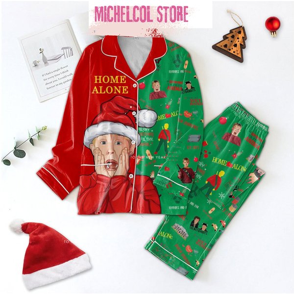 Home Alone Christmas Pajama Set-image