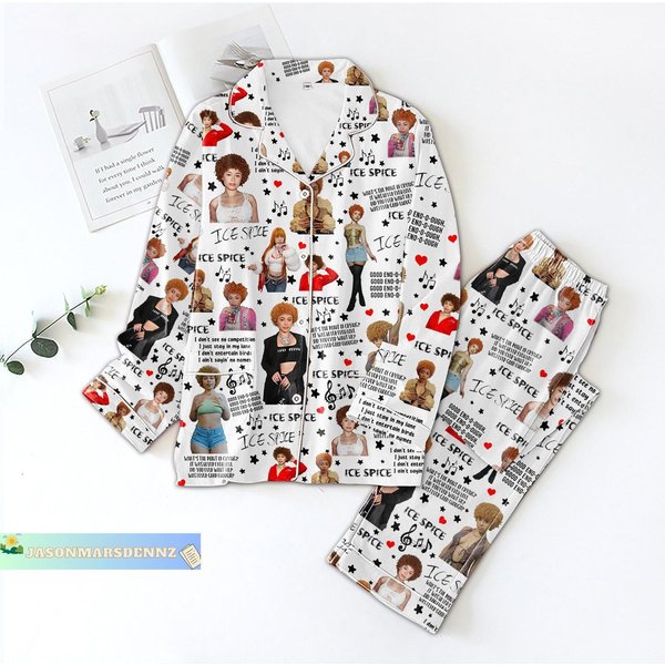 Christmas Gift, Ice Spice Pajamas Set, Ice Spice Pajamas Set-image
