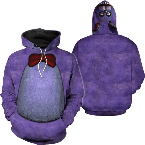 Five Nights At Freddy 3D Hoodie-image