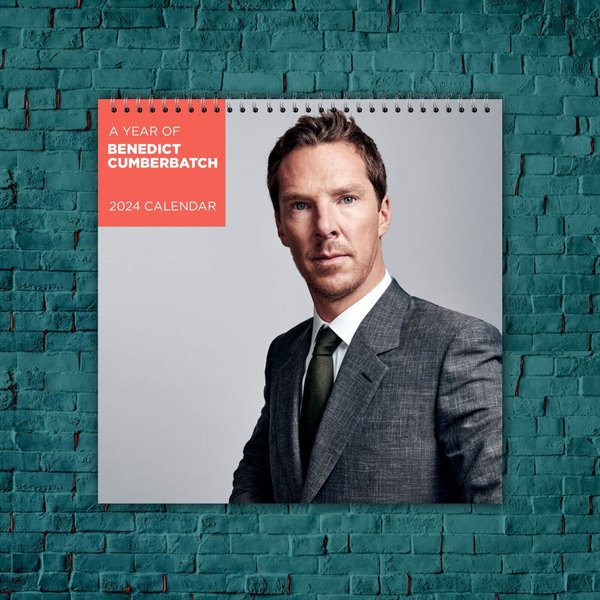 Benedict Cumberbatch 2024 Calendar-image