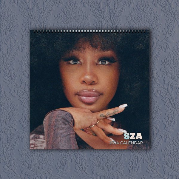 Sza Calendar 2024, Celebrity Calendar, Sza 2024 Wall Calendar-image