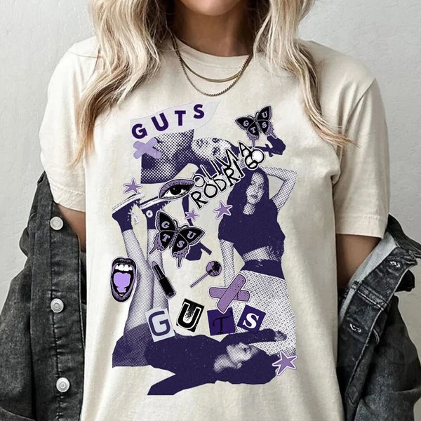 Olivia Rodrigo Guts Tour 2024 Gift Shirt-image