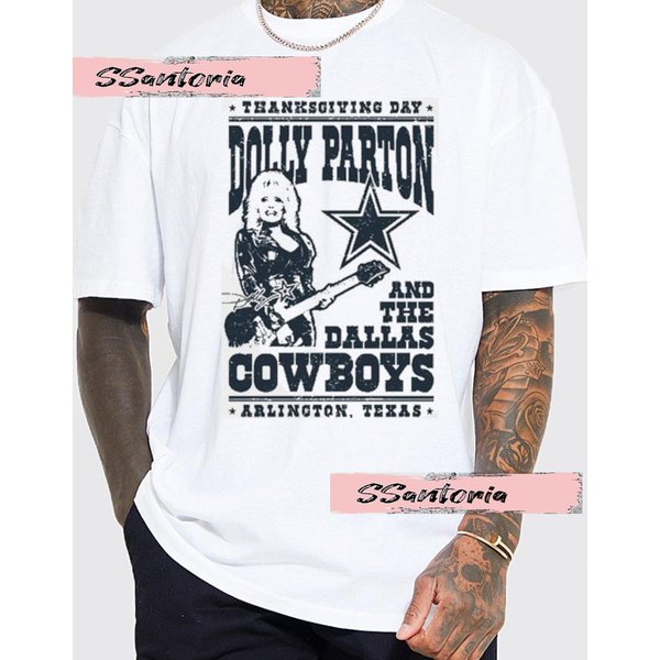 Dolly Parton Dallas T-Shirt, Dolly Parton Dallas City Signature Fan Tee-image