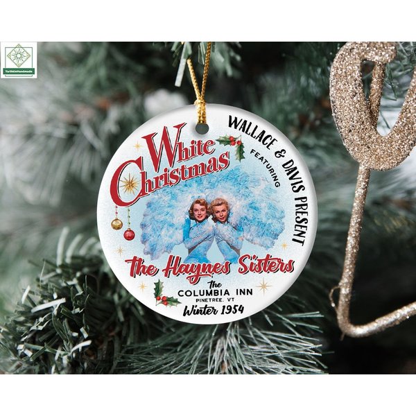 Haynes Sisters Christmas Ornament, White Christmas Movie 1954 Ornament-image