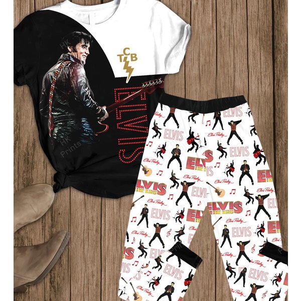 Elvis Presley Pajamas Set, Family Pajamas Set