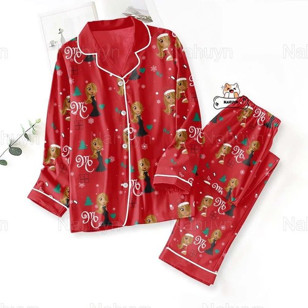 Merry Mariah Carey Pajama Set