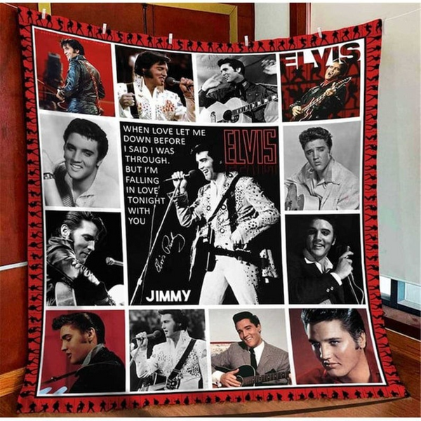 Elvis Presley Blanket, King Of Rock And Roll Blanket-image
