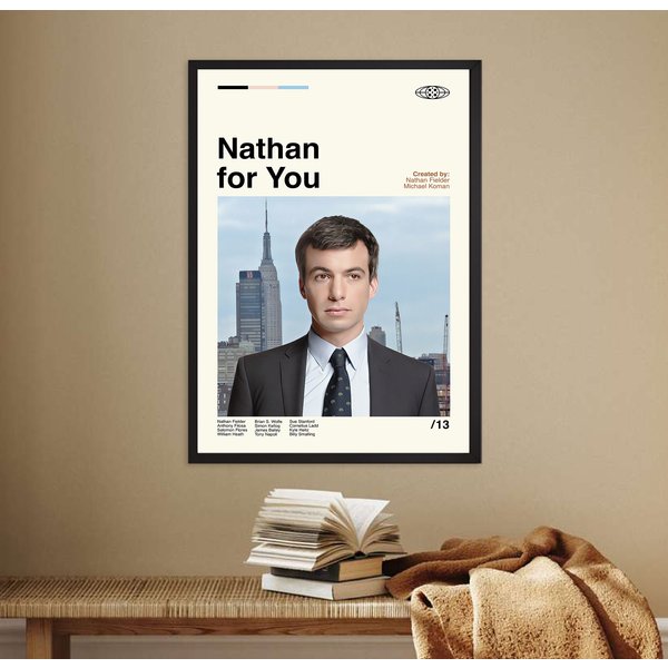 Nathan For You Poster, Nathan Fielder Poster-image