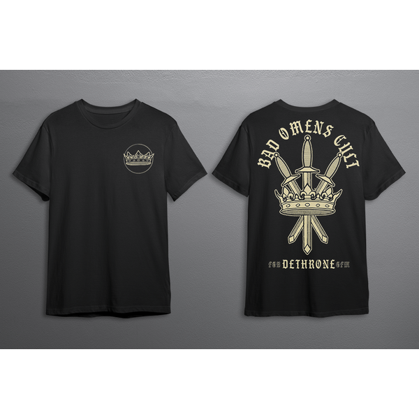 Bad Omens American Metalcore Band Dethrone T-Shirt-image