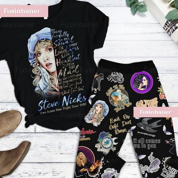 Christmas Stevie Nicks Pajamas, Stevie Nicks Xmas Pajamas