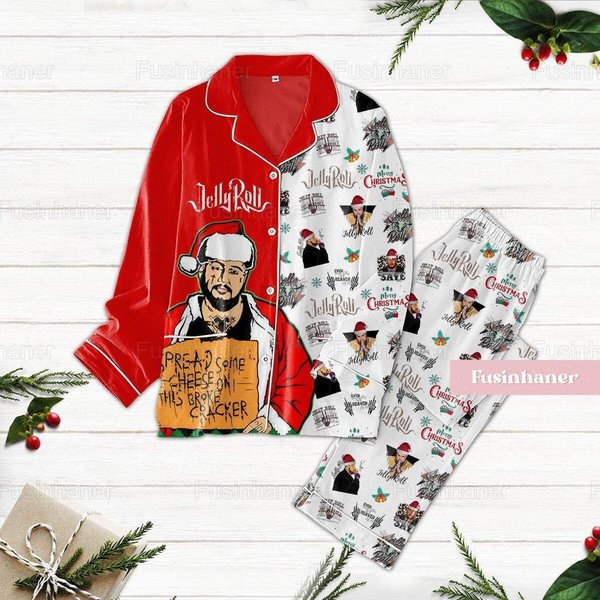 Christmas Jelly Roll Pajamas, Jelly Roll Pajamas Set
