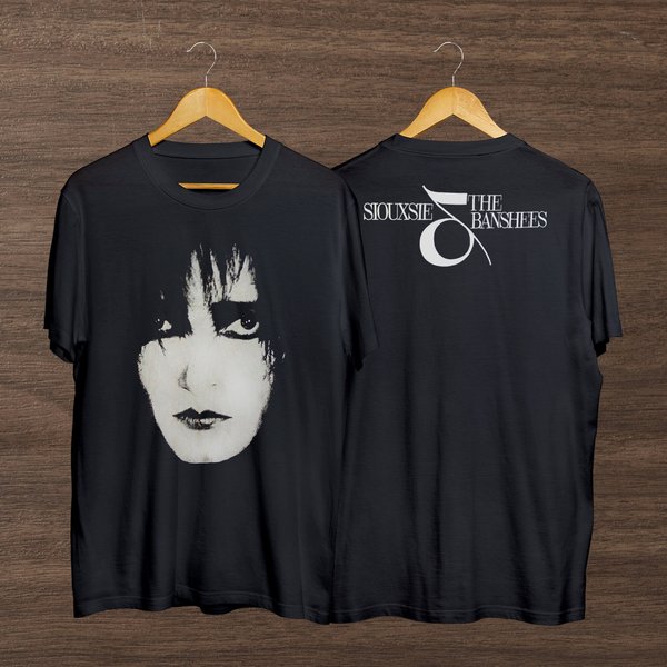 Vintage Siouxsie And The Banshees Sioux Face T-Shirt-image
