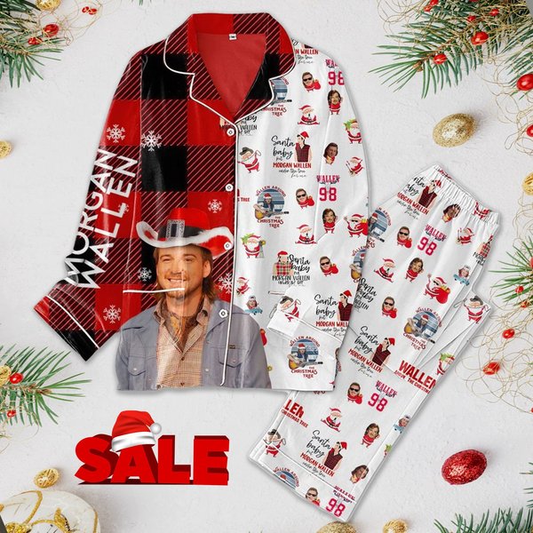 M.wallen Pajamas Gift, Country Singer Christmas Pjs Set