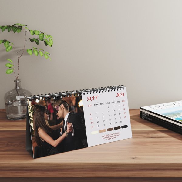 2024 Vampire Diaries Desk Calendar | 2024 Desk Calendar-image