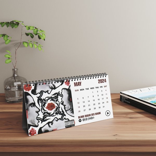 2024 Red Hot Chili Peppers Desk Calendar