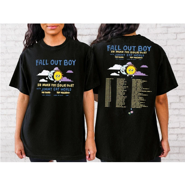 Boy Out Fall 2024 Tour Stardust So Much Band T-Shirt-image