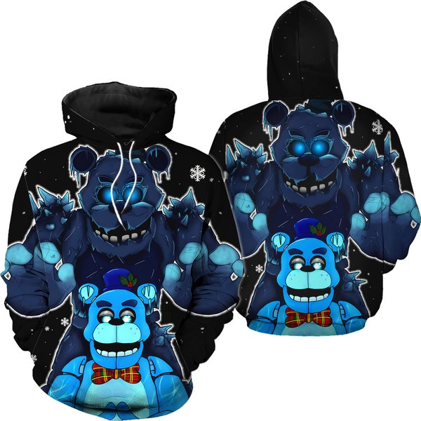 Fnaf Freddy Fazbear 3D Hoodie-image