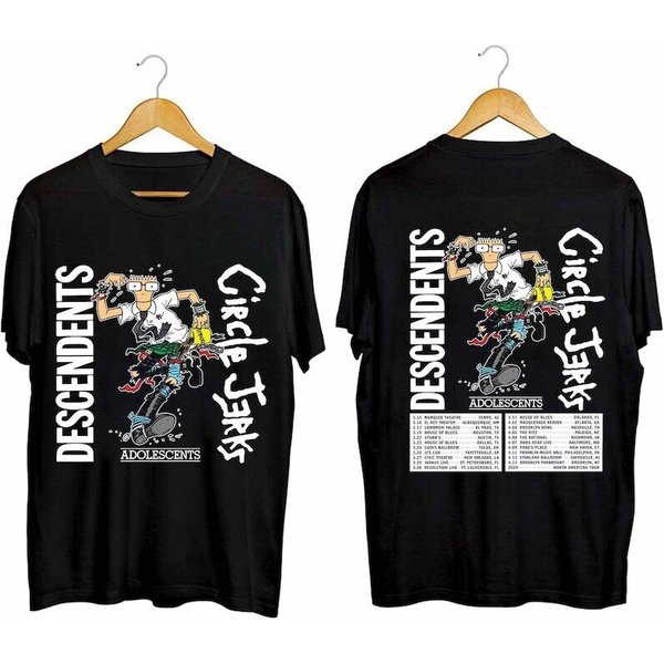 Descendents 2024 Tour Shirt, Descendents Band Fan Shirt, 2024 Concert Shirt Fan-image