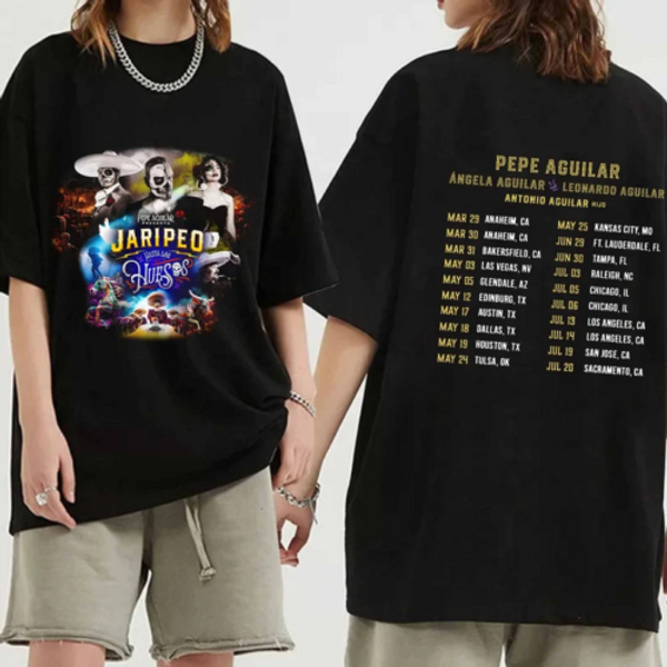 Pepe Aguilar Jaripeo Hasta Los Huesos Tour 2024 T-Shirt-image