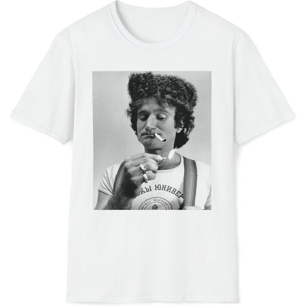 Robin Williams Unisex Softstyle T-Shirt-image