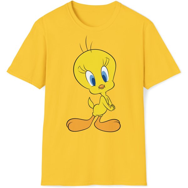 Tweety Bird Unisex Softstyle Graphic T-Shirt-image