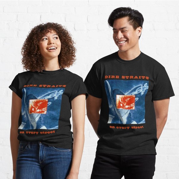 Dire Straits On Every Street Classic T-Shirt-image