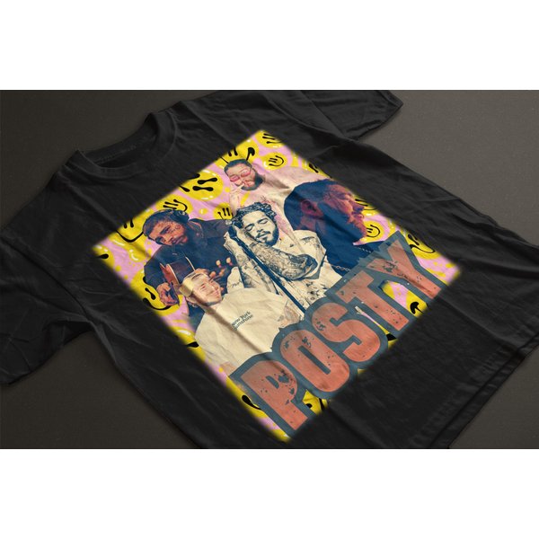 Post Malone Concert Vintage Style Bootleg Graphic Tee-image
