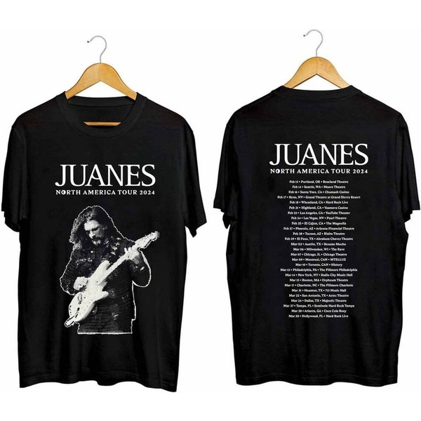 Juanes North American 2024 Tour Cotton T-Shirt-image