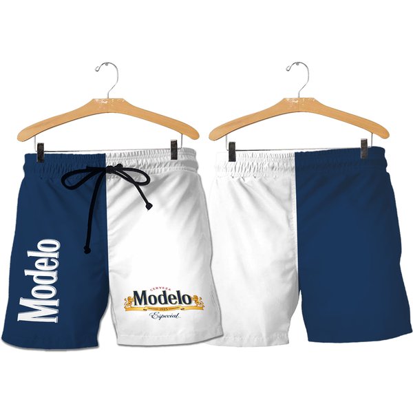 Modelo All-Over Print Hawaiian Shorts-image
