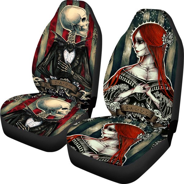 Nightmare Before Christmas Car Seat Covers-image
