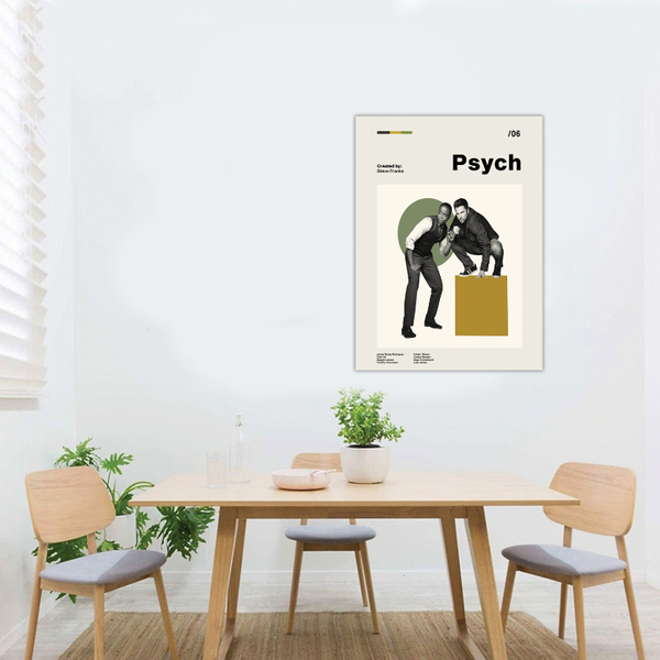 Psych Poster, Tv Show Poster-image